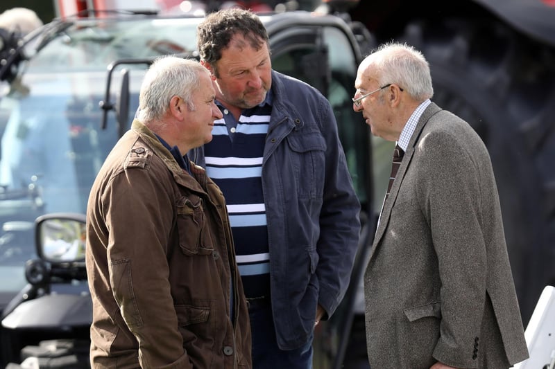 In conversation at the 2023 World Sheep Dog Trials, Gill Hall Estate, Dromore.
