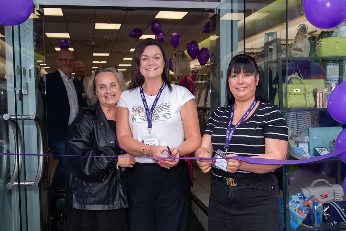 Manarsy In pictures: excited customers gather for Menarys store opening in Lurgan