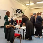 A community consultation was held at Ballycarry Community Centre. Pic: Local Democracy Reporting Service