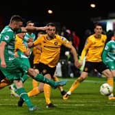 Carrick rescued a point against Cliftonville. (Andrew McCarroll/Pacemaker Press).