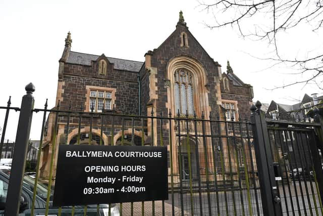 Ballymena courthouse. Picture: Pacemaker