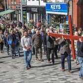 The Walk of Witness will be held in Lisburn City Centre on Good Friday at 1245pm. Pic credit: Norman Briggs, rnbphotographyni