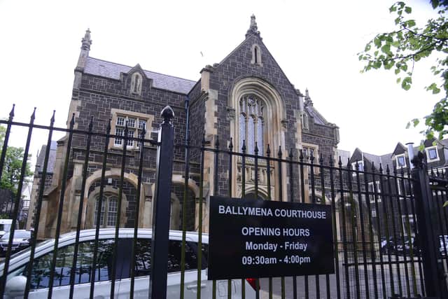 Ballymena courthouse. Picture: Pacemaker