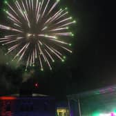 The spectacular fireworks display fired from The Hill at the Council’s Dungannon Halloween event on Friday evening.