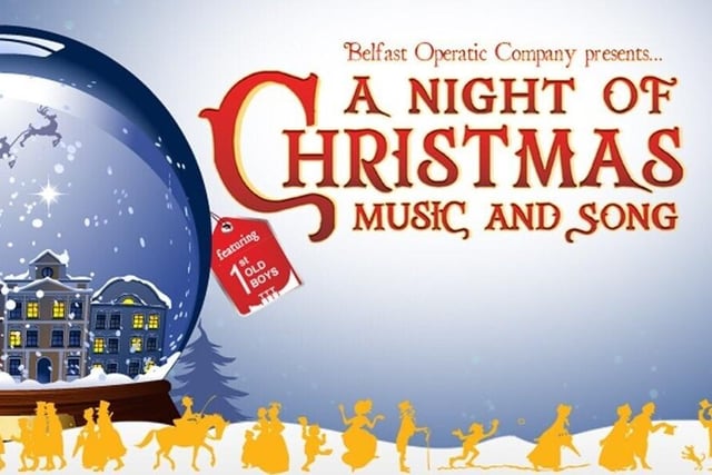 Held by the Belfast Operatic Company, the aptly titled show will also feature Northern Irish brass band the 1st Old Boys.
Including a range of old and new Christmas songs, carols and orchestral music, there are plenty of festive favourites appearing in this show.
For more information, visit ulsterhall.co.uk/a-night-of-christmas-music