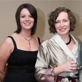 Jill Little, Lesley Harvey and Elaine Anderson at the Clarion Hotel in 2007 for the CLIC Sergeant gala ball.