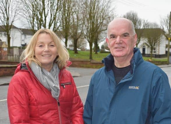 Alliance election candidates Amanda Grehan and Peter Kennedy