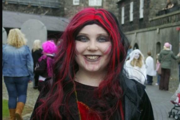 Costume capers for Bethany Cowden at Carrick Castle's Halloween Howler in 2007.