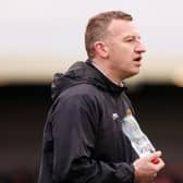 Stuart King is 'delighted' after his side made it to the semi-finals of the Co Antrim Shield. (Pic: Press Eye).
