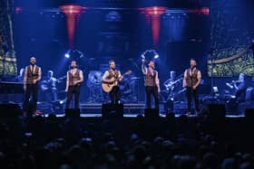 Shamrock Tenors' Ulster Hall concert to be screened on BBC2 on St Patrick's Day. Pic credit: Shamrock Tenors
