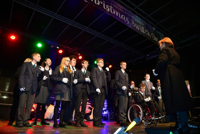 Beechlawn School Makaton Choir performed at the event