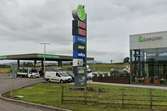 Applegreen Service Station, Crankill Road, Ballymena. Pic: Google