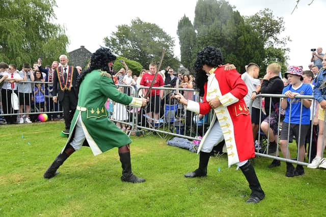 The Sham Fight in Scarva in 2022.  Picture credit:  Arthur Allison / Pacemaker Press