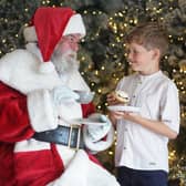 Join Santa for breakfast at Dobbie's this Christmas. Picture by Stewart Attwood