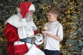 Join Santa for breakfast at Dobbie's this Christmas. Picture by Stewart Attwood
