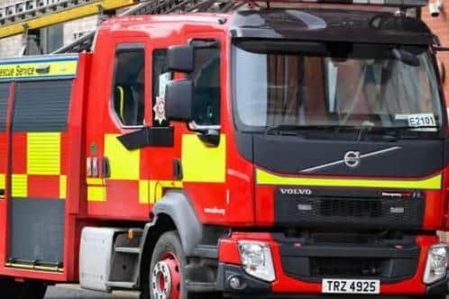 Firefighters extinguished the blaze.  Photo (stock image): Pacemaker
