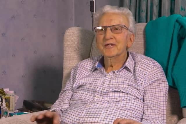 The late Eddie Devenney from Portstewart who contributed to the video Bass - Memories of a Belfast Brewery. CREDIT JOHN SHANKS