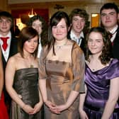 Pupils of Ballymoney High School pictured at their annual formal held at the Royal Court Hotel, Portrush, in 2007.