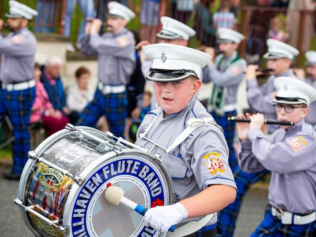 Keeping the beat.