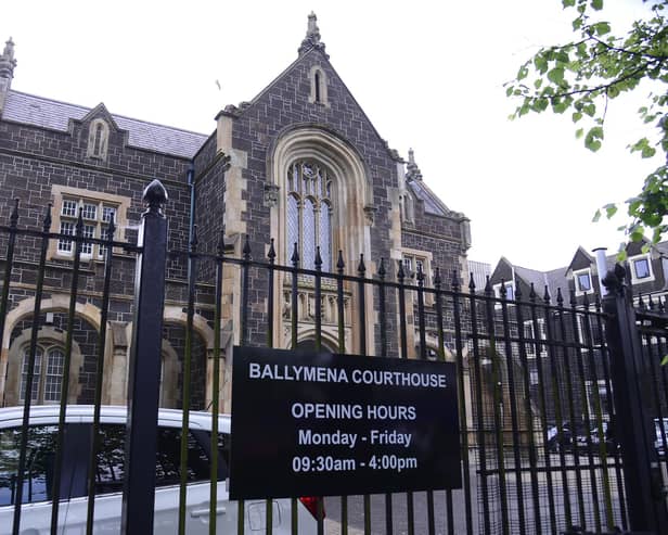The case was adjourned at Ballymena Magistrates Court. Photo: Pacemaker