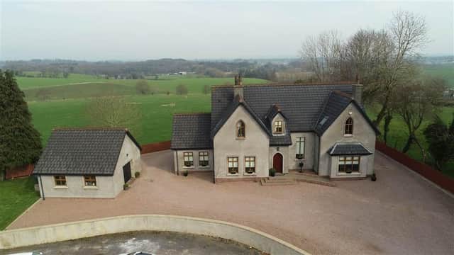 58b Grange Road, Cookstown is a fabulous home with great  rear views over the open countryside.