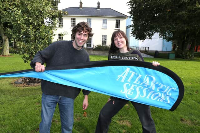 Taylor Johnson (Brand New Friend) and Taylor Lally are among the many musicians who will be performing at Atlantic Sessions 2023. Credit Causeway Coast and Glens Council