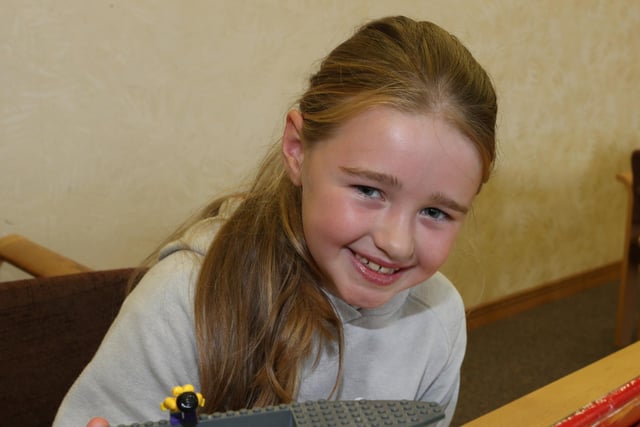 Pictured at the Lego event in Sheskburn Ballycastle