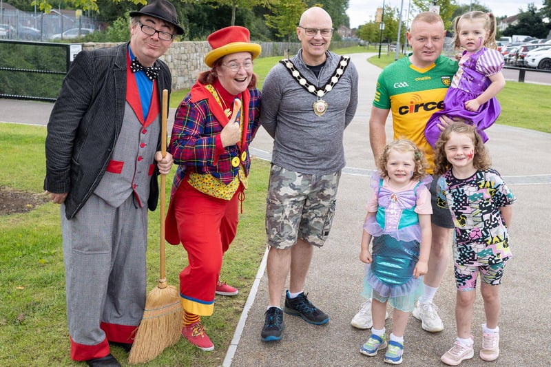 Plenty of fun on offer at Coalisland Town Centre Saturday event.