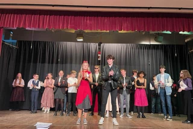 Pupils at Lisnagarvey High School are putting the finishing touches to their upcoming production of Grease