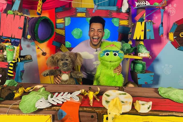 Dreams come true for Lisburn man Gyasi Sheppy as he entertains children on CBeebies