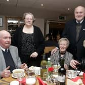 A 'Burns Night' was held in Bushfoot Golf Club Restaurant in 2010 and pictured on the night are these ladies and gentlemen