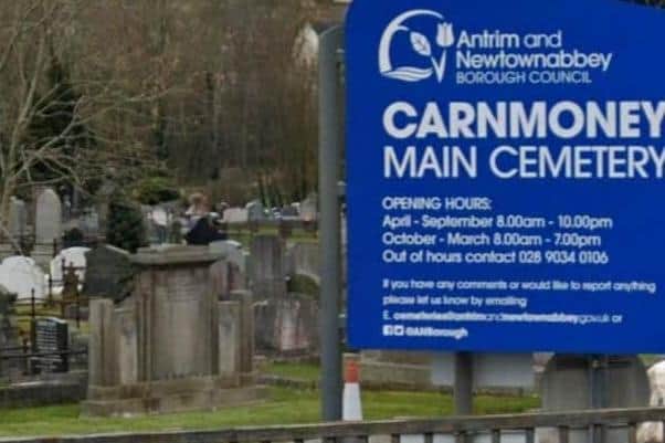 Carnmoney Cemetery. Image by Google