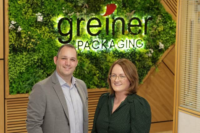 GPUK General Manager Paul Millar with Quality Systems Lead Kathy Reid.