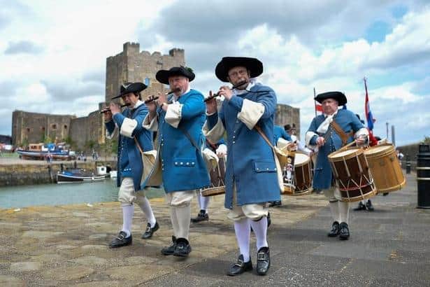 The Royal Landing Festival features music and pageantry. Photo by Pacemaker