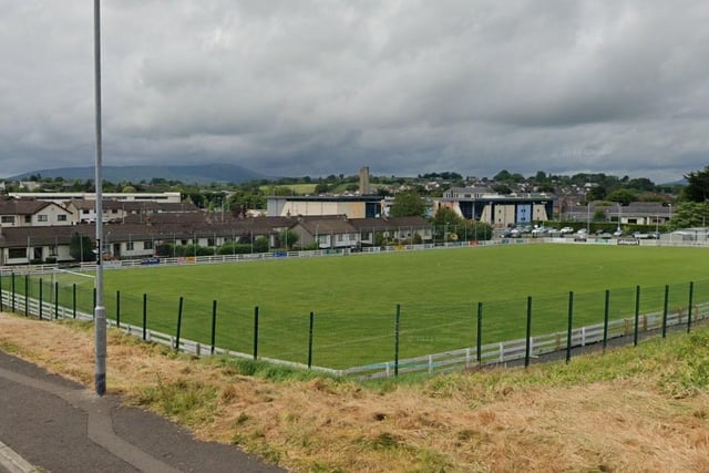 Many enjoyable times were spent kicking a ball around Stoney Park, as it was known locally, just off Queens Avenue. Nowadays it's called Spires Park and is home to Magherafelt Sky Blues FC. It was once nothing more than a field and before the Greevale housing estate was built, the cows would have watched the youngsters - many of them dreaming of being the next George Best - playing it out to all hours of the night. The embankment and wall beside the garages in Queens Avenue acted as the 'grandstand' for the spectators watching the Reds play on a Friday evening.