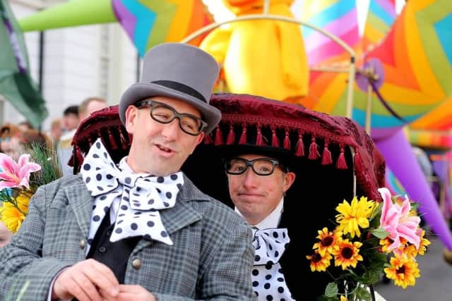 The colourful carnival parade will make its way through Ballymoney Town Centre on Saturday, April 22, from 3.30pm