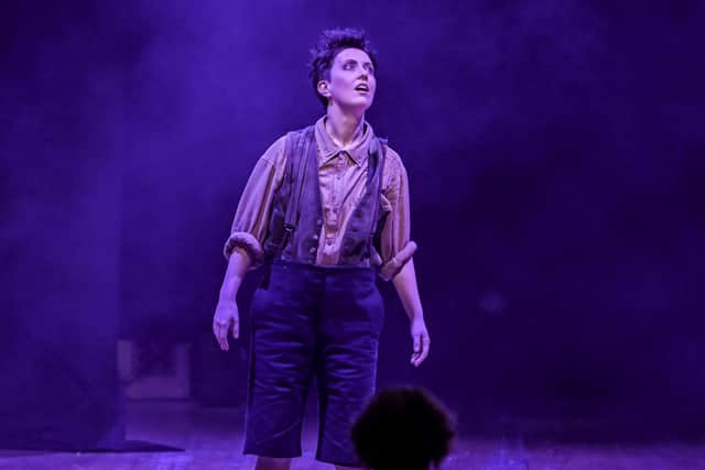 Sarah in her recent role as Hansel in Hansel and Gretel at the National Concert Hall, Dublin with Lyric Opera Ireland. Photo: David Duff Photography