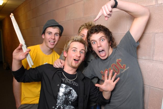 'Shotgun' won the Larne Alive Battle of the Bands competition at the McNeill Theatre in 2007. LT34-383-PR