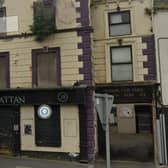 Lurgan’s iconic Manhattan Bar is to be entirely rebuilt internally, after the building was destroyed a decade ago. Picture: Google