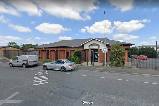 The NI Housing Executive office in Lurgan, Co Armagh. Photo courtesy of Google.