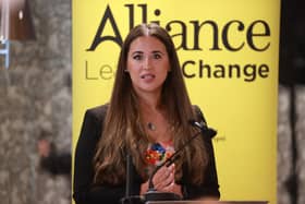 The Alliance Party MP for Lagan Valley, Sorcha Eastwood. Photo: Liam McBurney/PA Wire