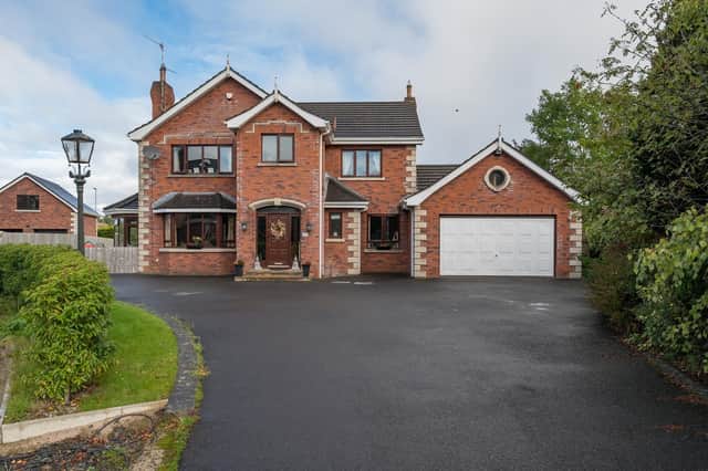 This detached family home at 53 Hillsborough Road Dromore is on the market now