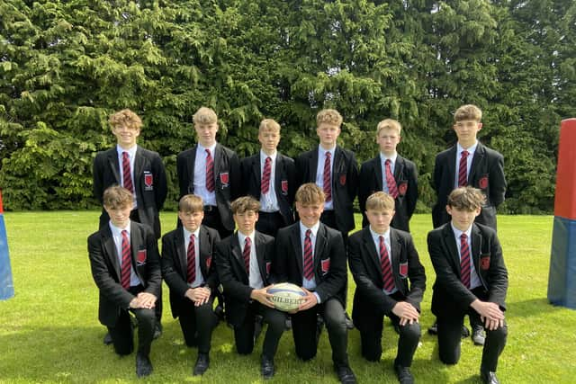 The Ballyclare High School students will compete in the Rugby Heritage Cup in September.