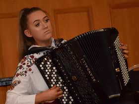 Taking part in the last Northern Ireland Open Accordion Championships held in 2020.