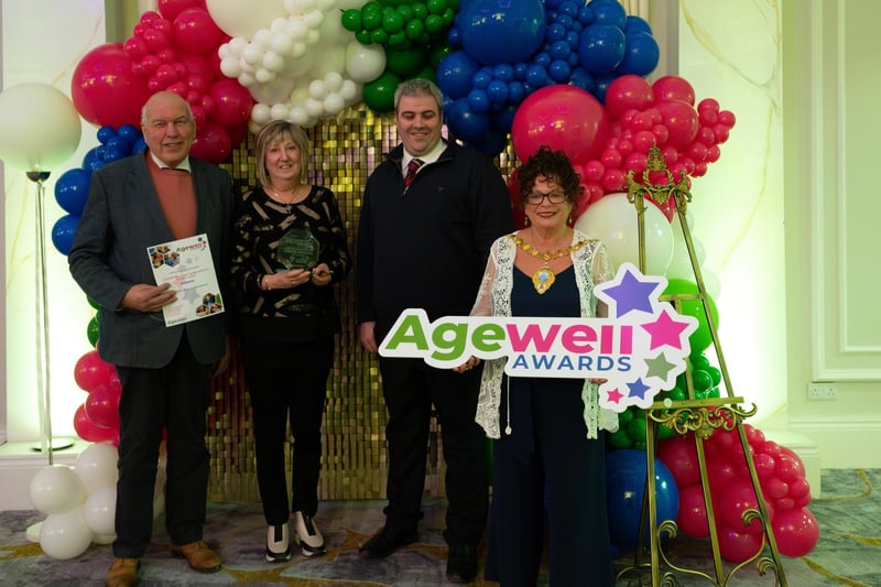 Glenarm Plough On Group – winner of the Supporting Older People Award: Larne