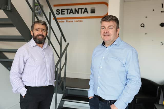Directors of Setanta Construction Niall Gribbin and Mark Gribbin.