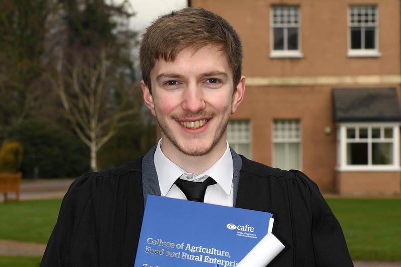 Matthew Given (Limavady) graduated with a Level 3 Diploma in Veterinary Nursing (Companion Animal). Matthew completed his training as an employee at All Creatures Veterinary Clinic, Limavady.