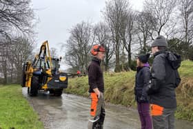 The clean up is underway at National Trust properties across Northern Ireland that were battered by the storm. Pic credit: National Trust