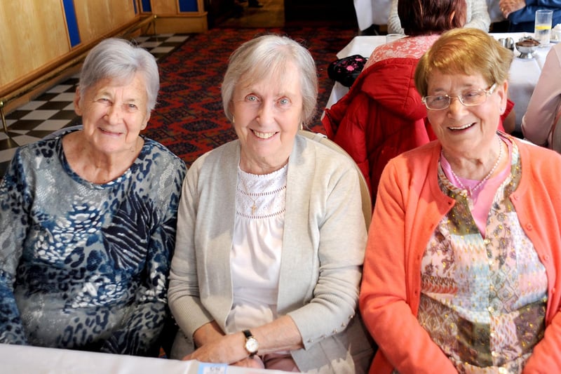 Margaret Johnston from Ballycarry, Hazel Bingham from Straid and Jean Penney from Ballycarry