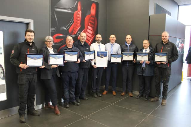 DONNELLY GROUP HONOURS MALLUSK EMPLOYEES AT LONG SERVICE AWARDS